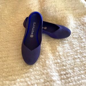 Rothy’s Ballet Flat, Size 10, Navy, excellent condition